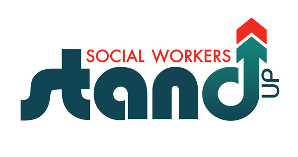 Social Workers Stand Up Logo